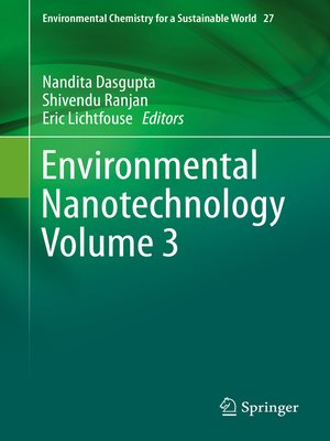 cover image of Environmental Nanotechnology Volume 3